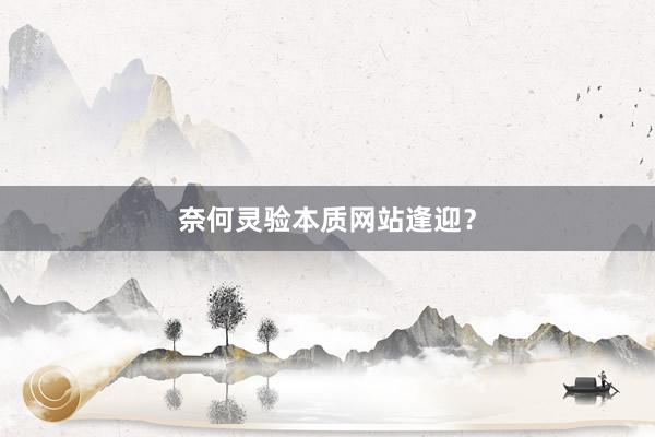 奈何灵验本质网站逢迎？