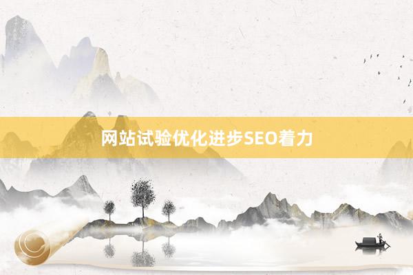 网站试验优化进步SEO着力